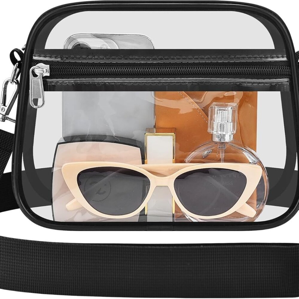 Clear Bag for Stadium Events Mini Small Clear Purse Clear Bag for Stadium Events